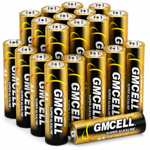 แบตเตอรี่อัลคาไลน์ LR6 AA 1.5V จากโรงงานโดยตรง สำหรับของเล่น อุปกรณ์อิเล็กทรอนิกส์สำหรับผู้บริโภค และเครื่องใช้ไฟฟ้าภายในบ้าน - อายุการเก็บรักษา 5 ปี - Product Image 1