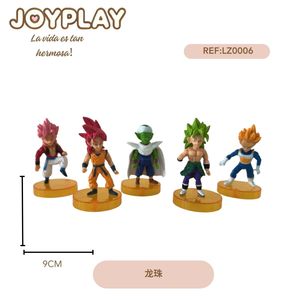 Statuetta Militare di Dragon Ball DBZ da 9CM, Modellino Cartoon da Collezione, Decorazione, Promozione, Numero Modello ODM in Scatola - Product Image 1