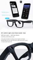 Lunettes Intelligentes AIMB-G9 avec Double Caméra 1080P, Activation Vocale IA, Enregistreur Photo/Vidéo, Traduction en Temps Réel, Étui de Charge Type-C