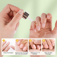 Huile pour cuticules bio en gros, étiquette privée personnalisée, huile nourrissante et revitalisante pour les ongles, revitalisant pour cuticules