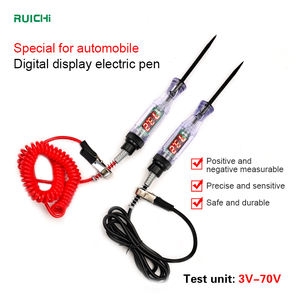 Hochwertiger 3V-70V Kfz-Test lichts tift mit LED-Magnet rücken für LKW-Elektro reparatur batterie <span class=keywords><strong>tester</strong></span> Auto - Product Image 2