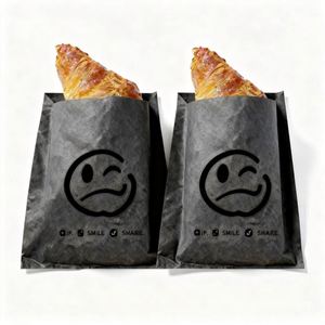 PFA's Eco-Friendly Waterproof Greaseproof Paper Food Grade Bakery Kraft <b>Bag</b> for Air Fryer - Product Image 2