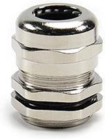 Presse-étoupe étanche en laiton nickelé IP68, tailles M8/M10/M12/M20 pour usage industriel