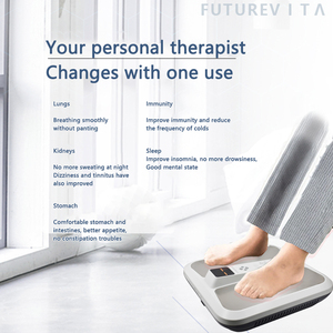 Masseur de pieds P100 avec masque en acier inoxydable, fonction chauffante 2-en-1, certifié CE, écologique et confortable, modèle 2025 - Product Image 4