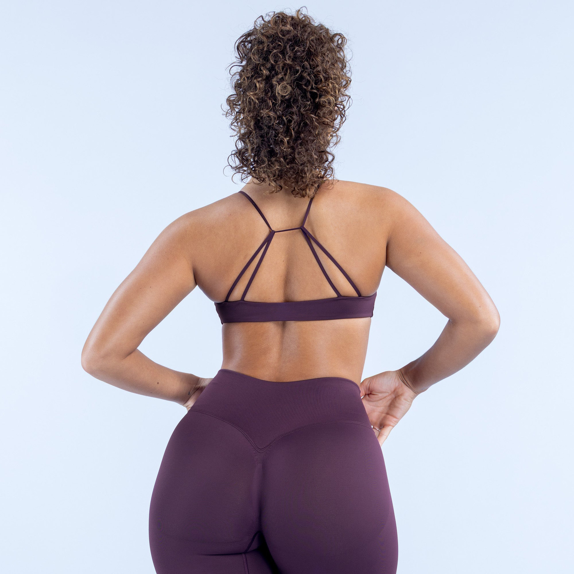 dark purple bra