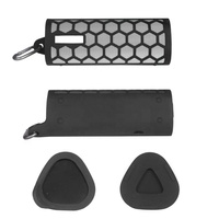 Coque de protection portable en silicone en forme de nid d'abeille, adaptée au haut-parleur intelligent Sonos Roam, étui de protection en silicone