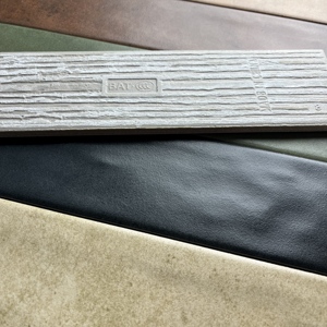 Baldosa de pared de cerámica tipo metro 75x300 mm, baldosa decorativa esmaltada en color mate para cocina, baño y revestimiento - Product Image 3