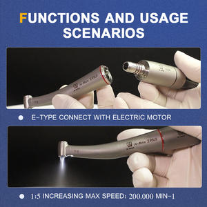 AI-Z loạt 1:4.2/1:5/1:1/4:1 thẳng nha khoa Contra góc tốc độ thấp tay khoan cho quang e-loại điện micromotor thiết bị - Product Image 6