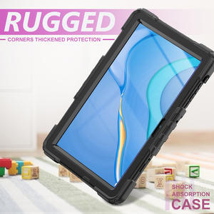 Couverture protecteur d'écran, avec sangles, pour les mains et les épaules, étui pour Huawei <span class=keywords><strong>MatePad</strong></span> <span class=keywords><strong>T10S</strong></span> 10.1, T10, 9.7, 2020 et 360, à poignée rotative - Product Image 4