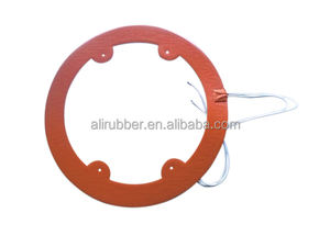 Calentador de silicona Circular redondo de 800W de diámetro, 350mm (13,8 "), impresora 3D Delta, cama térmica, almohadilla térmica de silicona Flexible con adhesivo - Product Image 2