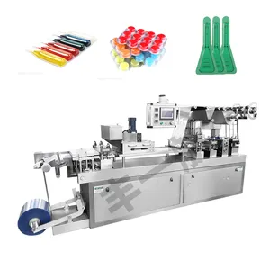 Custom Filling Depth 30mm High Speed Automatic Single-dose Liquid Plastic Forming Filling Blister Packaging Machine