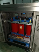 Nem Önleyici 3 Fazlı SCB10 Kuru Tip Dökme Reçineli Trafo 1000kVA 1600kVA Tamamen Bakır Güç Dağıtım Trafosu