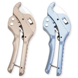 Ciseaux de plomberie manuels professionnels SONO J71 en acier au carbone avec poignée en aluminium pour couper les tuyaux en PVC thermofusible - Product Image 1