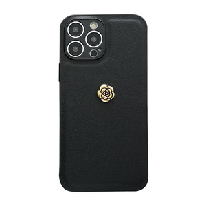 เคสโทรศัพท์หนังเทียมลายดอกคามีเลียลิ้นจี่ยอดนิยมสำหรับ iPhone 15 <span class=keywords><strong>14</strong></span> 13 <span class=keywords><strong>PRO</strong></span> <span class=keywords><strong>MAX</strong></span> - Product Image 6