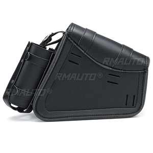 Alforjas Laterales Universales de Cuero PU para Motocicleta, Bolsas de Herramientas, para Honda/Suzuki/Kawasaki/Yamaha - Product Image 3