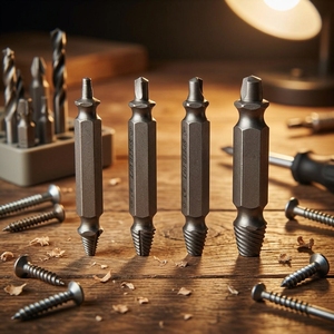 Juego de 4 extractores de tornillos y pernos dañados SpeedOut - Product Image 1