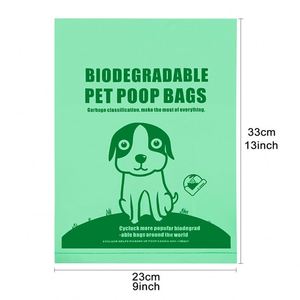 RDY Customizable Eco Friendly Dog Waste Bags Waterproof Scent Degradable <b>Compostable</b> Low MOQ Bulk Orders Dog Poop Bags - Product Image 3