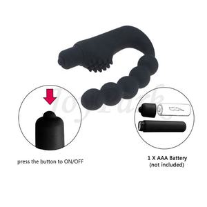 2020 baru JoyPark 10 kecepatan pemijat getar Anal silikon pemijat prostat medis Anal laki-laki mainan seks - Product Image 4