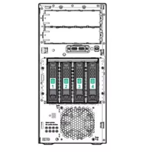 שרת מגדל HPE <span class=keywords><strong>ProLiant</strong></span> ML30 Gen11 - אינפראסטרקטורה עסקית חזקה ופתרון NSAS עם תמיכה - Product Image 4