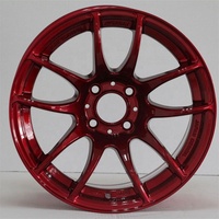 Roues en alliage d'aluminium en or, mat, noir, rouge, bleu, Machine, lèvre, 15x7.0 16x7.0 17x8.0 9.0 18x8 9.5