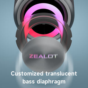 Reproductor de Karaoke ZEALOT S78 para Regalo de Cumpleaños, Fiesta Familiar, Compatible con Altavoz y 2 Micrófonos - Product Image 3