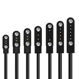 Reloj inteligente <span class=keywords><strong>universal</strong></span> Pulsera magnética Reloj Cable de carga USB 1A/2A Funda de PVC de <span class=keywords><strong>2</strong></span> <span class=keywords><strong>pines</strong></span> 7,62/4/2mm Cable de carga de <span class=keywords><strong>2</strong></span> <span class=keywords><strong>pines</strong></span> - Product Image 1
