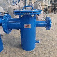 Filtro de Cesta de Ángulo de Alto Flujo con Conexión de Brida, Equipo de Filtración Industrial para Tuberías, Protección de Bombas y Válvulas de Control