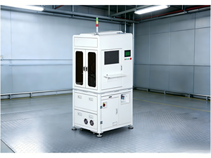 เครื่องแกะสลักฝาขวดไวน์แบบอัตโนมัติสองด้านด้วยเลเซอร์ CO2 สำหรับการพิมพ์โลโก้และรหัสแบบกำหนดเอง - Product Image 2