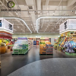 Conception personnalisée de l'aménagement de supermarchés et de magasins de proximité, rendu 3D, plan d'aménagement intérieur, service de conception d'espace commercial - Product Image 5