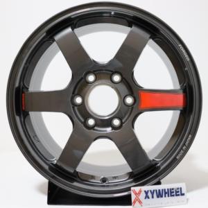ล้อฟอร์จสั่งทำพิเศษ Xywheel สำหรับล้อลายสติ๊กเกอร์สีแดงดั้งเดิม ฝาครอบอะลูมิเนียม ขนาด 18 19 20 21 22 นิ้ว <span class=keywords><strong>5</strong></span>*112 66.6 <span class=keywords><strong>120</strong></span> - Product Image 1