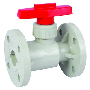 บอลวาล์วหน้าแปลนพีวีซีสําหรับขนาดต่างๆจากประเทศจีน - Product Image 5