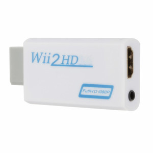 Convertisseur Wii vers HDMI Adaptateur Wii vers HDMI 1080p 720p Connecteur de sortie <span class=keywords><strong>vidéo</strong></span> et audio 3,5 mm Prise en charge de tous les modes d'affichage Wii - Product Image 1