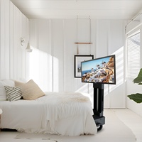 Hochwertiger Moderner Stahl-TV-Lift mit Fernbedienung für 32"-65" Fernseher, Höhenverstellbar, von Chinesischem Hersteller Fortune