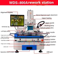 Nouvelle machine de rebillage BGA entièrement automatique WDS-750, alignement optique haute précision, machine de rebillage des puces de console PS4