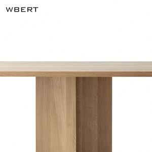 Wbert ชุดไม้จริงสไตล์นอร์ดิกแบบมินิมอลลิสต์สำหรับโต๊ะรับประทานอาหารแบบยาวที่ทันสมัยสุดสร้างสรรค์สำหรับเฟอร์นิเจอร์ภายในบ้าน - Product Image 2