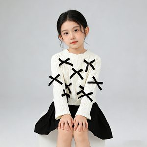 <span class=keywords><strong>Set</strong></span> Rok Bayi Perempuan, Sweatshirt Anak, Gaun Lipit A-Line, <span class=keywords><strong>Set</strong></span> Pakaian Anak Perempuan, Pakaian 2 Potong untuk Pesta Santai - Product Image 5