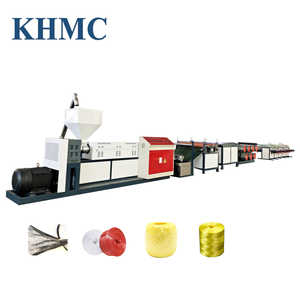 Macchina per la produzione di fibre di polipropilene fiorrificato per calcestruzzo/macroparticelle, estrusore per rafia, linea di produzione di spago in PP - Product Image 5