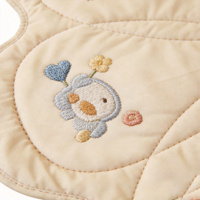 Alas Main Bayi Empuk Nyaman Awet Berbahan Minky Bordir Quilted Motif Bunga Kecil untuk Waktu Bermain Balita