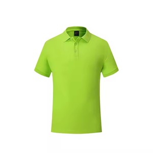 Polo de manga corta para hombre al por mayor, 100% algodón, transpirable y de gran tamaño, diseño impreso personalizado - Product Image 5
