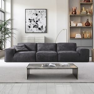 Canapé Modulable d'Angle en Tissu 3 Places en Forme de L pour Salon Moderne 2024, Canapé en Mousse Haute Qualité Compressé - Product Image 1