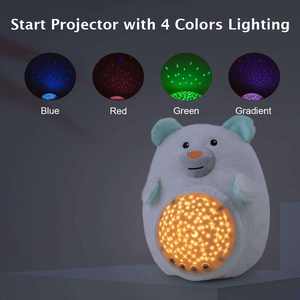 Machine à bruit blanc <span class=keywords><strong>pour</strong></span> le sommeil et la relaxation, réduction du bruit, peluche, veilleuse, appareil <span class=keywords><strong>pour</strong></span> le sommeil du bébé, soulagement du stress - Product Image 2