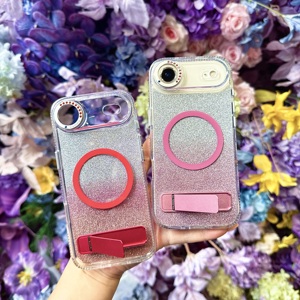 <span class=keywords><strong>Coque</strong></span> <span class=keywords><strong>de</strong></span> <span class=keywords><strong>téléphone</strong></span> en strass <span class=keywords><strong>de</strong></span> cristal pour iPhone Air 17 Pro Max 16 15 14, magnétique, scintillante, diamantée, compatible avec la charge sans fil - Product Image 6