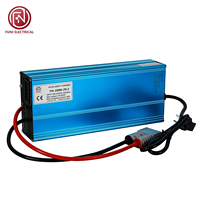 Chargeur de batterie au lithium haute puissance 2000W 29.4V 60A, charge rapide intelligente pour chariot élévateur électrique, marine