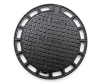 Couvercle de manhole en fonte ductile D400 pour drainage routier robuste, conception personnalisée, prix compétitif, services de fonderie professionnelle