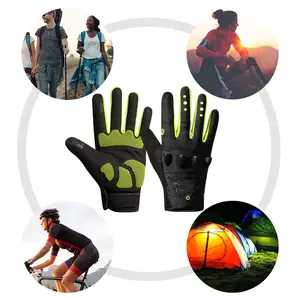 Riding Gloves Savior Outdoor Non-slip Cycling Fish Hand Rechargeable Waterproof Led Flashlight Gloves With Waterproof Lights