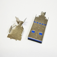 DIY USB 3.0 Male Connector USB Jack Soldering Type Line Tail Socket 3 in 1 High Speed USB 3.0 Jack Male Charging Socket