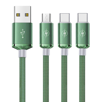 Câble de chargeur de téléphone USB Type C 1m PD 27W 65W 100W Câble de charge rapide et de données Fabrication prend en charge l'OEM pour Android