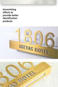 Ustom-número de casa LED de metal, accesorio sin pantalla, 3D - Product Image 5