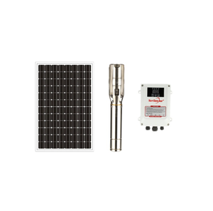 <span class=keywords><strong>Pompe</strong></span> à eau solaire submersible centrifuge à haut débit de 6 pouces en acier inoxydable, à moteur CC sans balais, pour puits profond, avec impeller photovoltaïque - Product Image 2