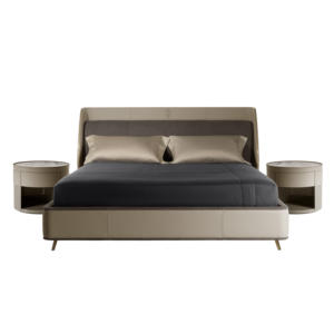 Lit moderne <span class=keywords><strong>de</strong></span> luxe pour chambre à coucher, mobilier <span class=keywords><strong>de</strong></span> chambre à coucher, cadre <span class=keywords><strong>de</strong></span> lit en cuir, design italien moderne, lit <span class=keywords><strong>de</strong></span> luxe - Product Image 6